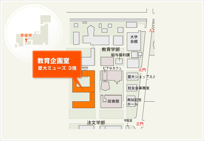 キャンパス見取り図